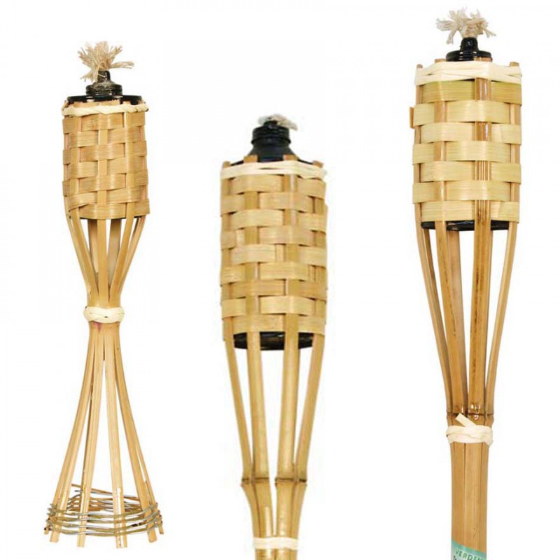 Antorcha de bambú