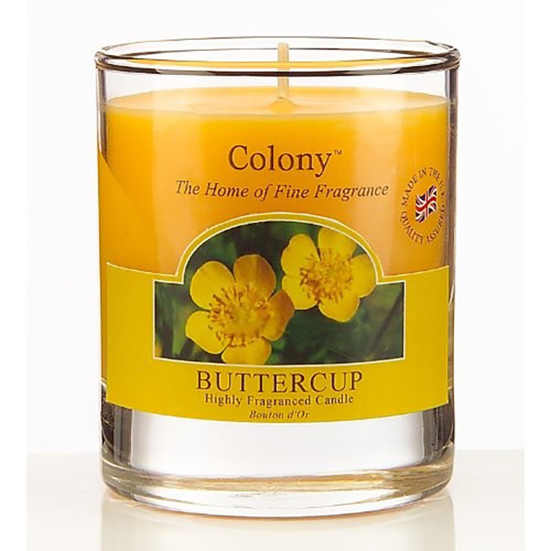 Buttercup candle