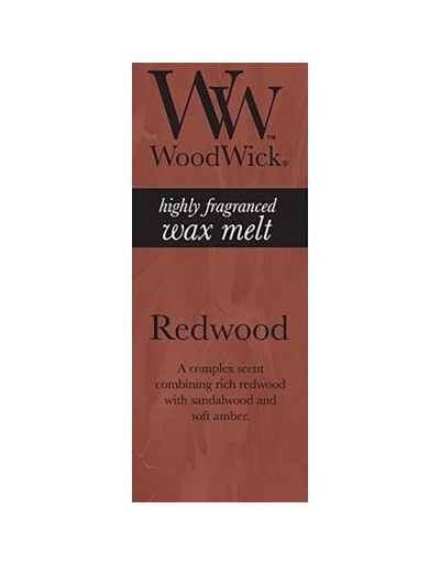 Woodwick tartina redwood per bruciatore di essenze