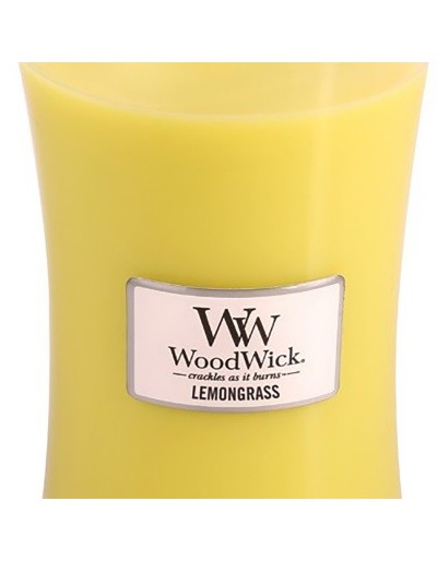 Woodwick lemongrass maxi candle