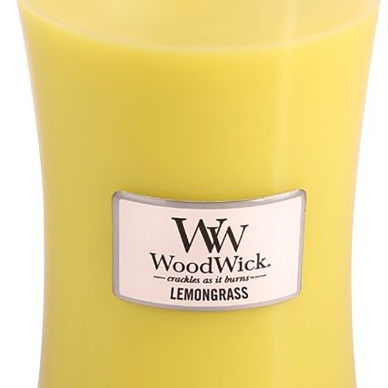 Woodwick lemongrass maxi candle