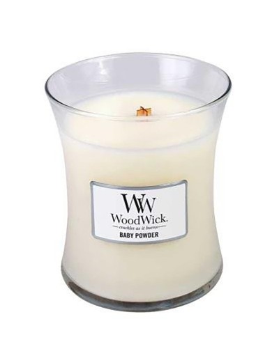 Woodwick candela media baby powder