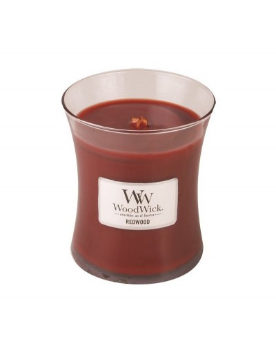 Woodwick medium redwood ljus