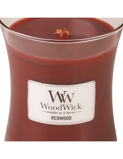 Woodwick Kerze mittleres Redwood
