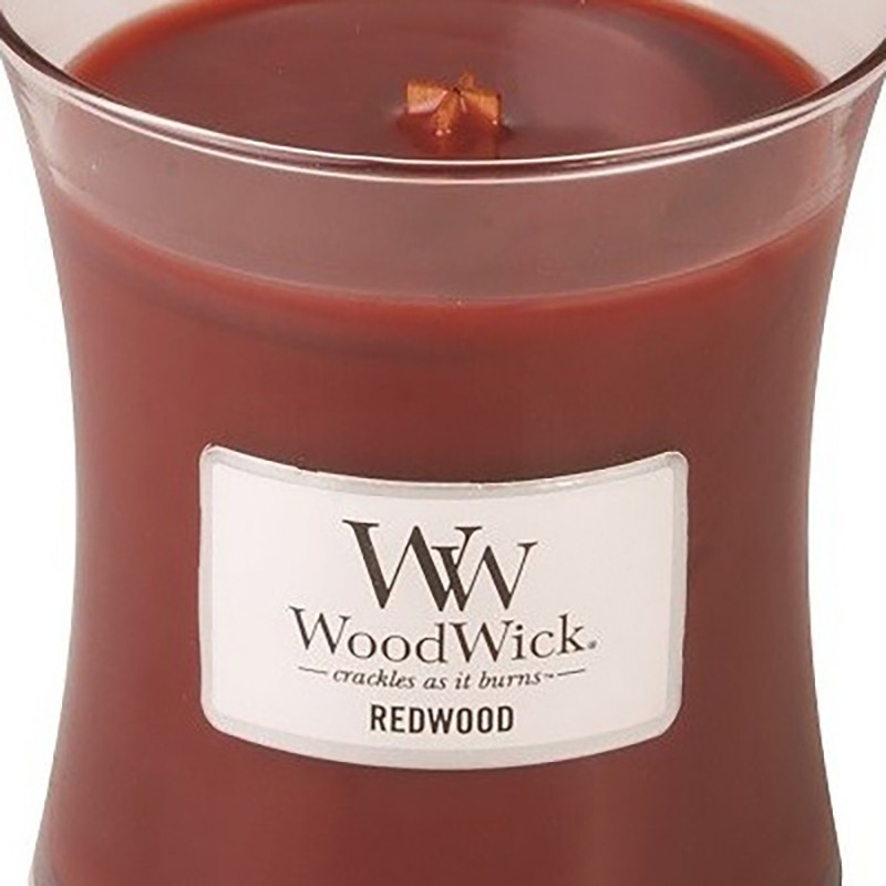 Séquoia moyen de bougie de Woodwick