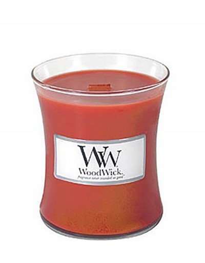 Vela de canela média woodwick