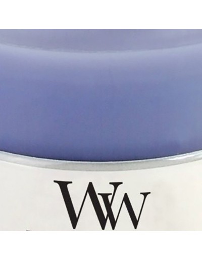 Woodwick candela media alla lavanda