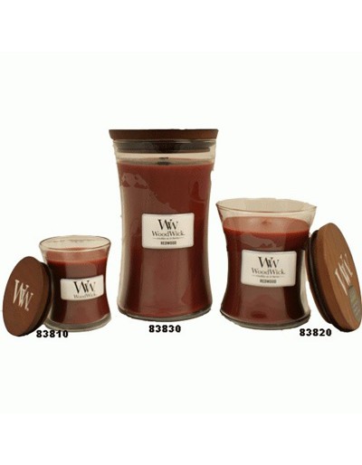 Mini redwood de vela woodwick