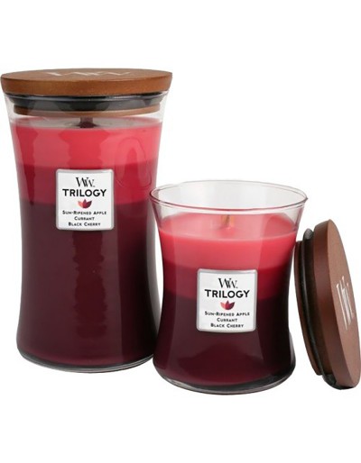 Woodwick candela trilogy maxi summer fruit