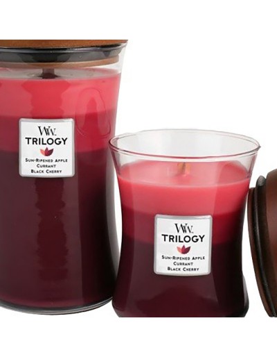 Woodwick candela trilogy maxi summer fruit