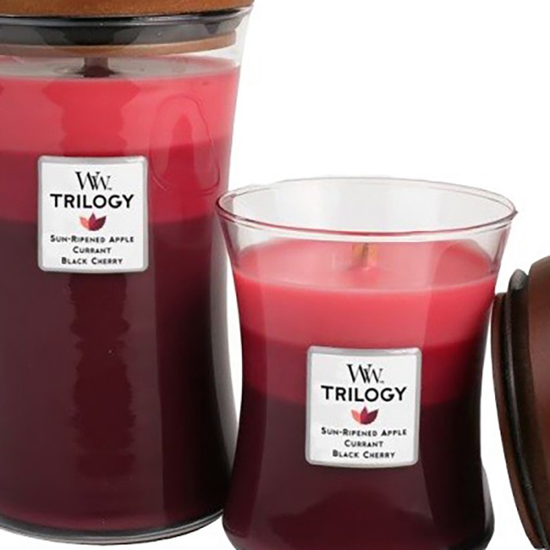 Woodwick candle trilogy maxi summer fruit