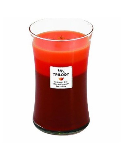 Woodwick candela trilogy maxi spezie esotiche