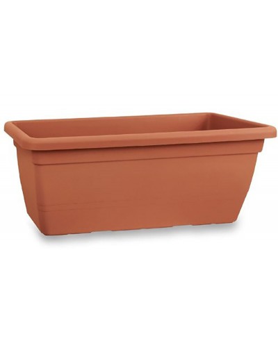 PLANTADOR RETANGULAR ANTHEA 100 CM TERRACOTTA