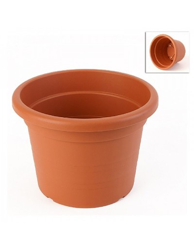 45 cm TERRACOTTA diameter cylinder vase