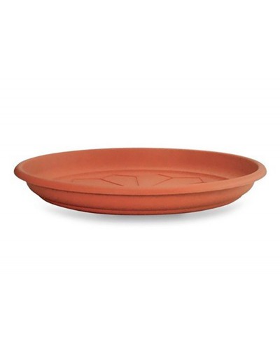 Soucoupe Naxos diamètre 20cm TERRACOTTA