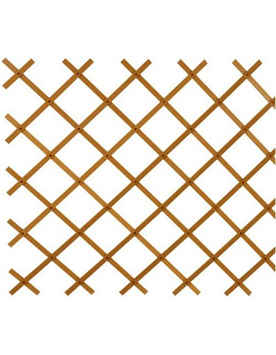 Verdemax Traliccio estensibile pvc marrone