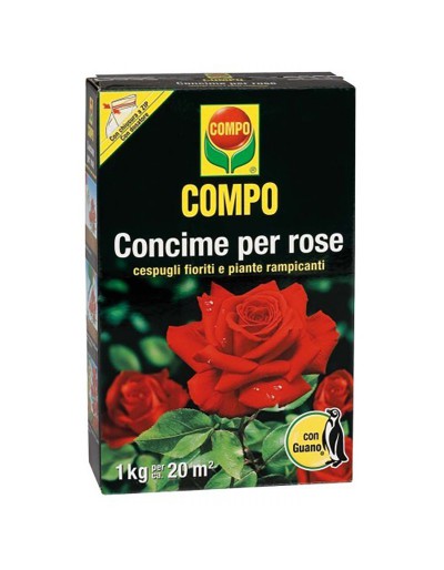 COMPO CONCIME ROSE avec GUANO 3kg