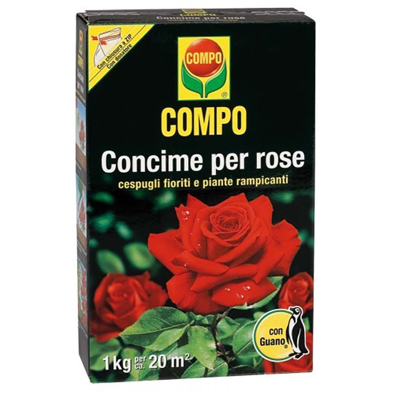 COMPO CONCIME ROSE con GUANO 3kg