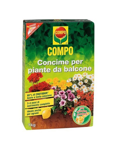 COMPO CONCIME POUR PLANTES DU balcon 1 kg
