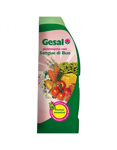 Gesal nutrimento sangue di bue