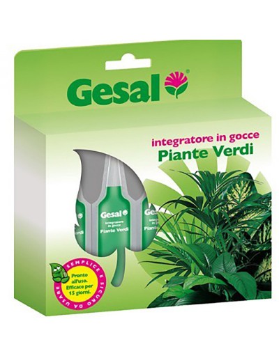 Gesal gocce nutrimento piante verdi