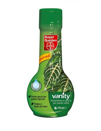 Fertilizante de vanidad Bayer en gotas para plantas verdes