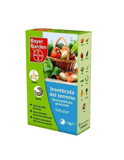 Bayer teflustar gro insetticida granulare