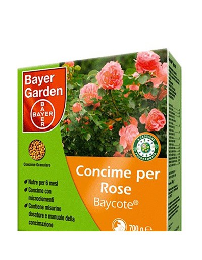 Roses d’engrais granulaires de Baycote de Bayer
