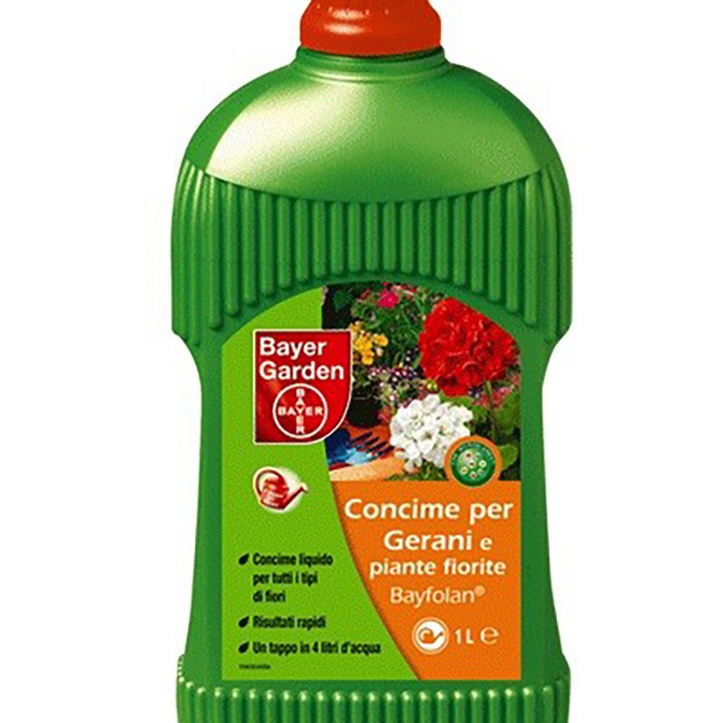 Bayer bayfolan geraniums and flowering plants