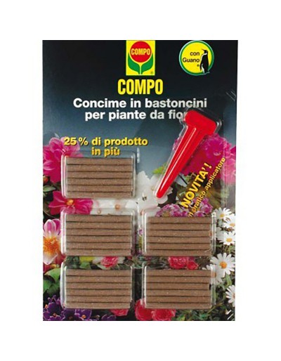 Compo pega plantas con flores 30 piezas