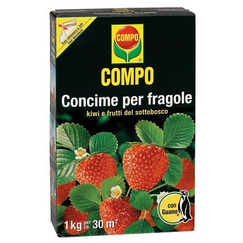 COMPO CONCIME FRAGOLE con GUANO 1 kg