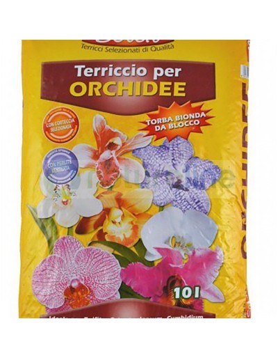 Terrine de substrat d’orchidée 10 lt