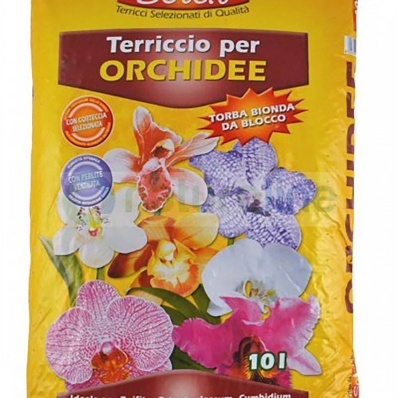 Terrina de sustrato de orquídea 10 lt
