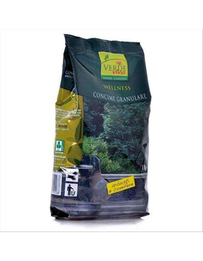 Fertilizante granular para arbustos e coníferas