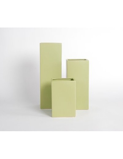 D&M Vas H20 matt grön H 20 cm