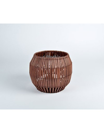 D&amp;M Vase/Tight Rust Basket 18cm