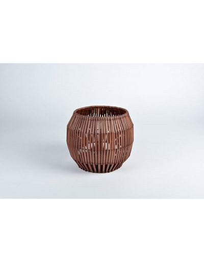 D&amp;M Vase/Tight Rust Korb 20cm