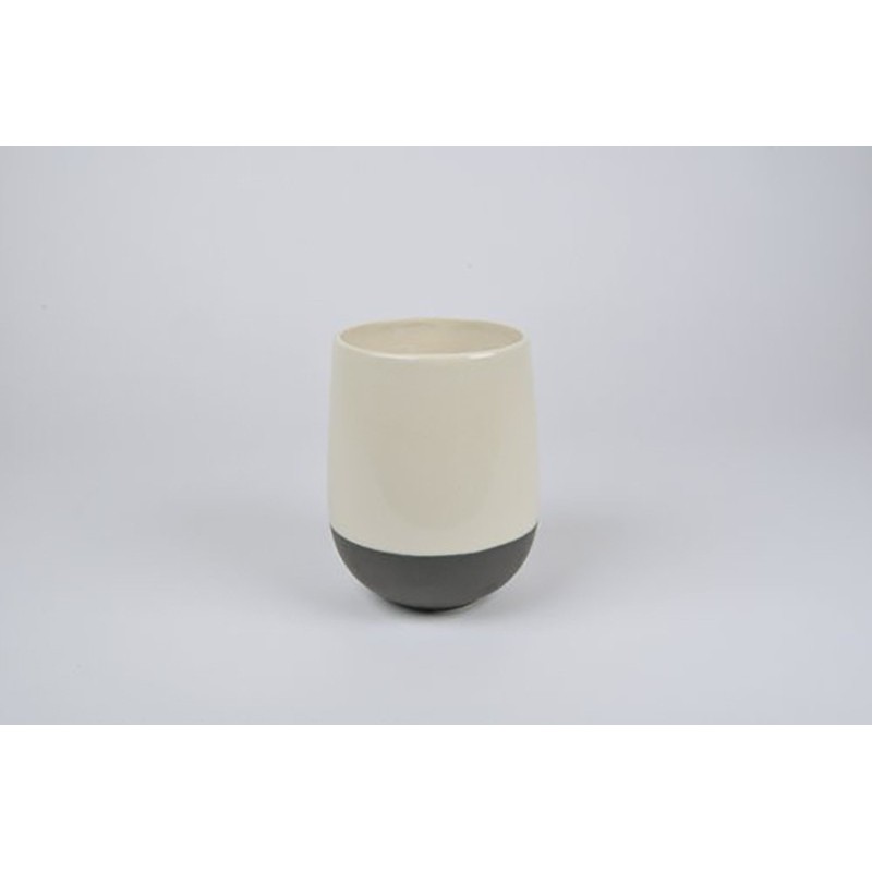 D&M Vase Split White 11cm