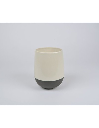D&amp;M Vase Split Weiß 11cm