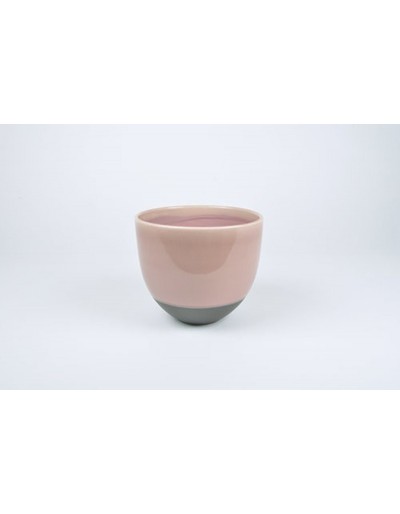 D&amp;M Vase Split Pink 23cm