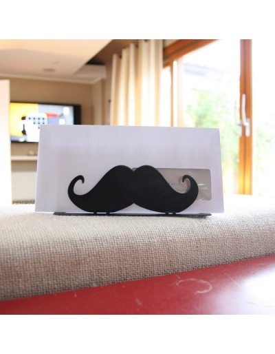 Piggy bank, envelope holder black