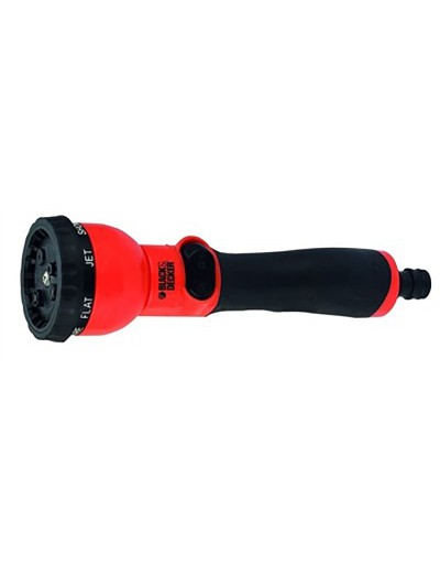 Lanceur de torches Black et Decker pour irrigation réglable dans 7 emplacements