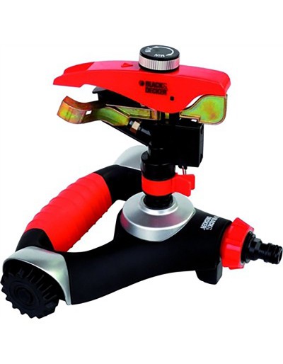 Black &amp; Decker High-strength Pulse Sprinkler on Wheels