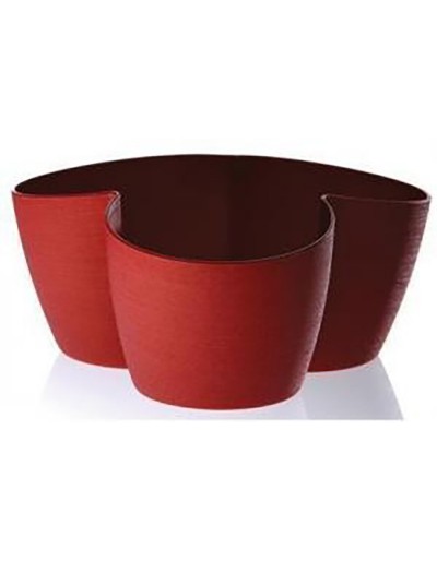 ASSO 3 POSTI 10 cm ROSSO