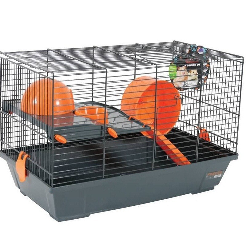 50 cm indoor cage for orange gray hamster