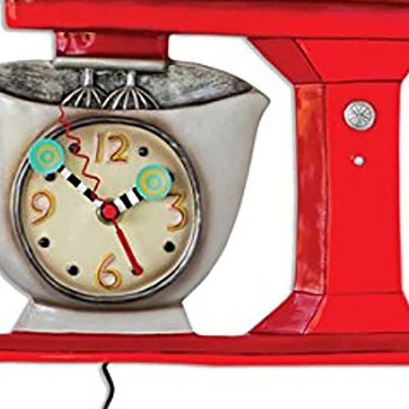 Uhr alle Designs Mixer rot