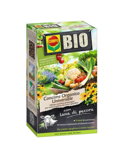 COMPO BIO NAWÓZ WEŁNA OWCZA 2kg