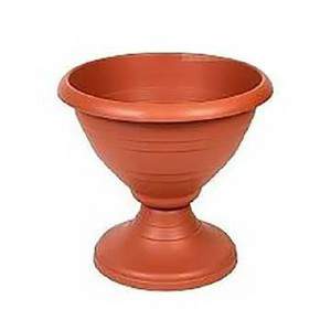 CAMPANADORA CON PEDESTAL TERRACOTA 30CM