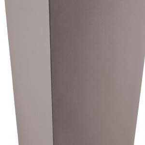 Veca Pot Cache Pot Genesis Square Alto en color Taupe