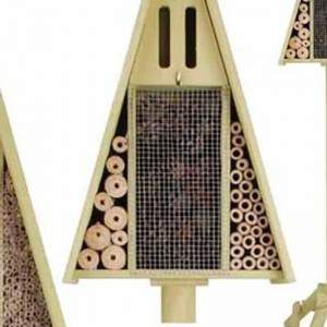 esschert diseño insecto hotel en el poste en caja de regalo